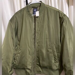 NWT Gap Bomber Jacket, size XL